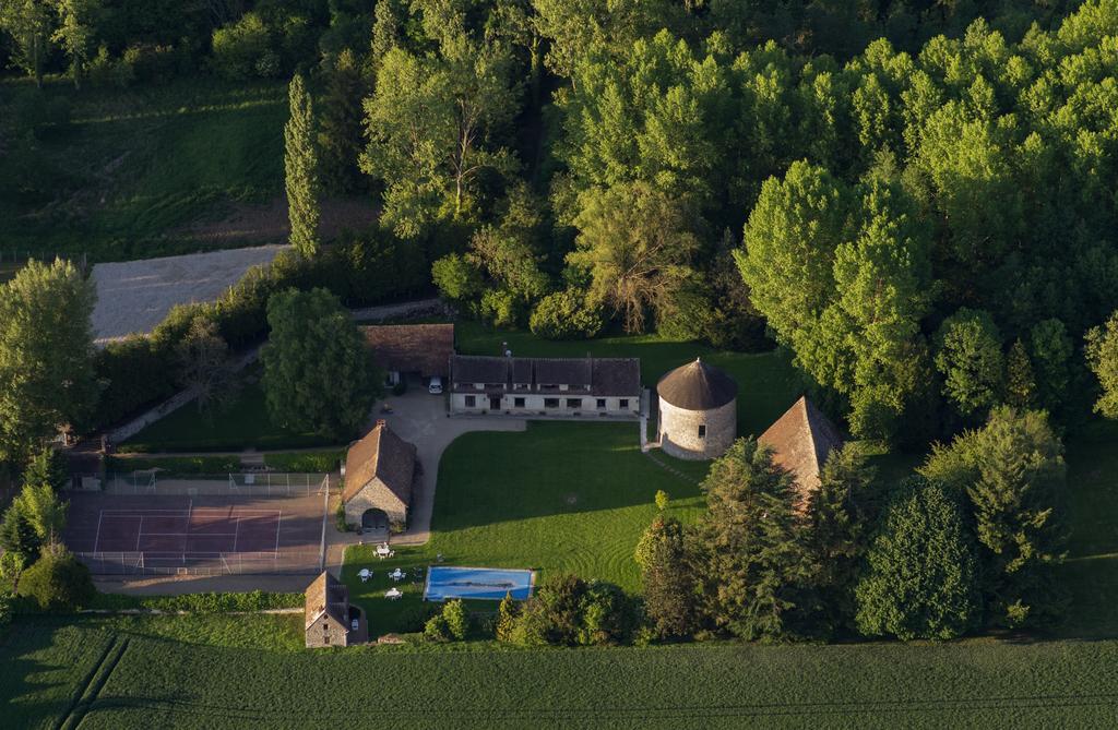 Hotel Le Colombier De Hanches - Teritoria Exteriér fotografie
