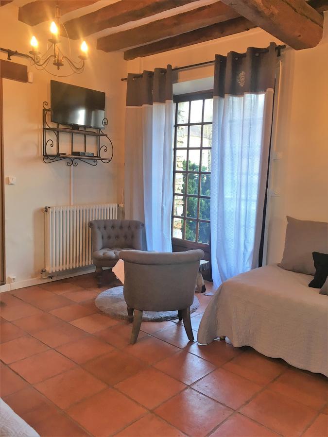 Hotel Le Colombier De Hanches - Teritoria Exteriér fotografie