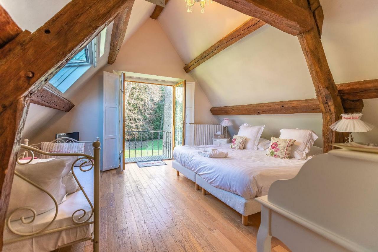 Hotel Le Colombier De Hanches - Teritoria Exteriér fotografie
