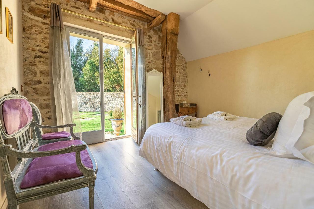 Hotel Le Colombier De Hanches - Teritoria Exteriér fotografie