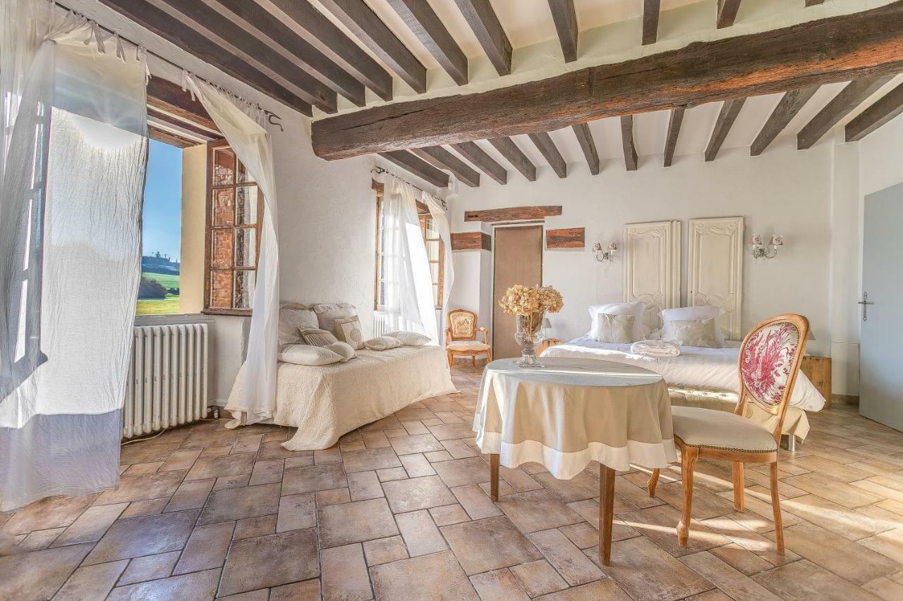 Hotel Le Colombier De Hanches - Teritoria Exteriér fotografie